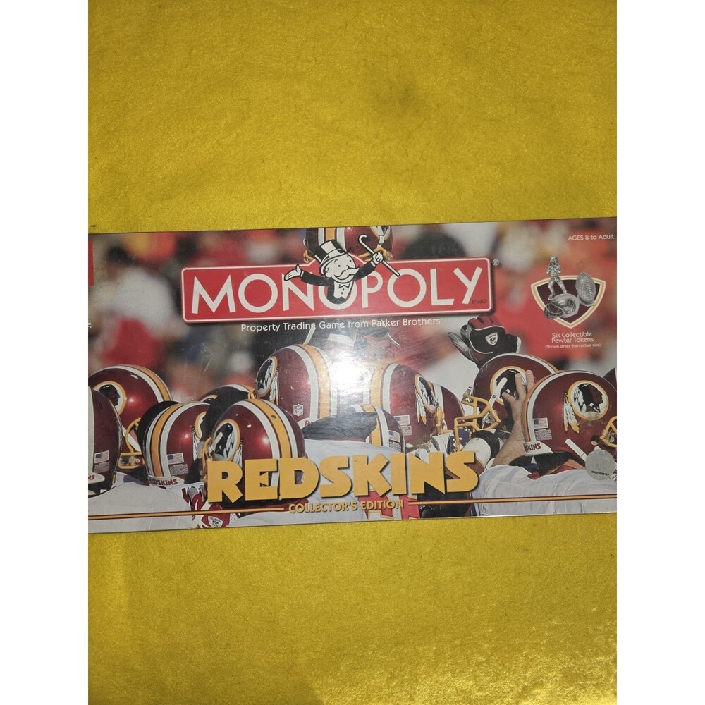 Monopoly 2005 Washington Redskins Parker Bros (T-K)